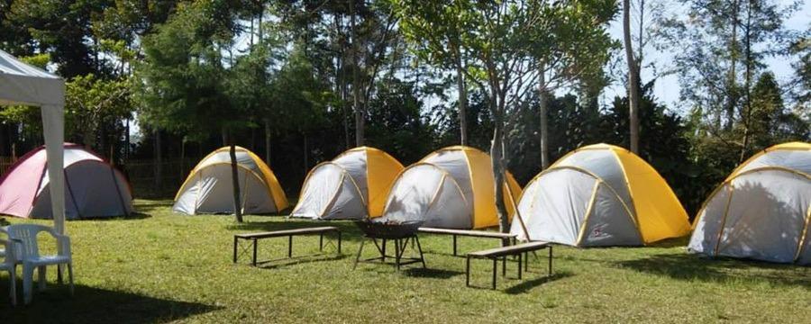 Papandayan Camping Ground Hotel Cileuleuy Exterior foto
