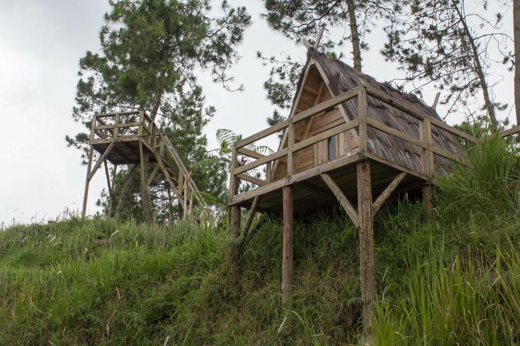 Papandayan Camping Ground Hotel Cileuleuy Exterior foto
