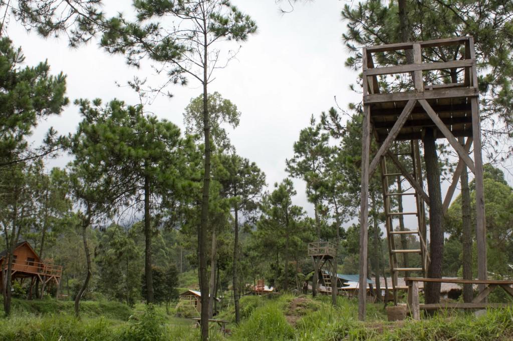 Papandayan Camping Ground Hotel Cileuleuy Exterior foto
